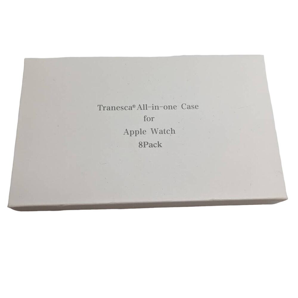 Tranesca All in One Case for Apple Watch Pack of 8 NEW